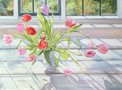 Tulipas na luz da noite, 1990 de Timothy Easton